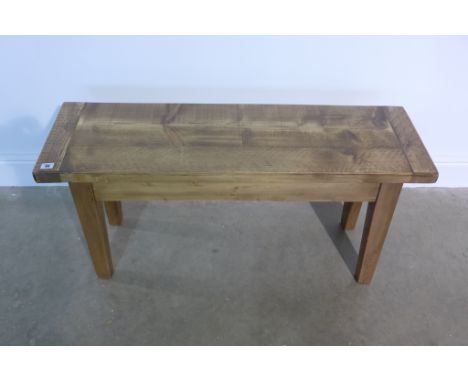 A rustic bench 102cm long 