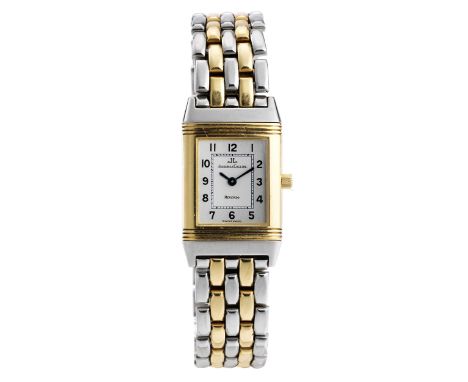 Jaeger-LeCoultre ReversoStahl/Gold.2000.JAEGER-LECOULTRE „Reverso“, Referenz 260.5.86, in einem Stahl/Gold Gehäuse mit Saphir