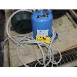 Goulds electric waste water pump, model WE0534HS, 1/2 hp.