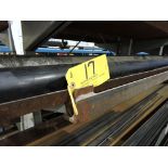 Steel rack, 10 ft., adj. arms.