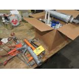Caulking guns w/caulk.
