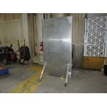 Steel shield, 45" x 7 1/2 ft.