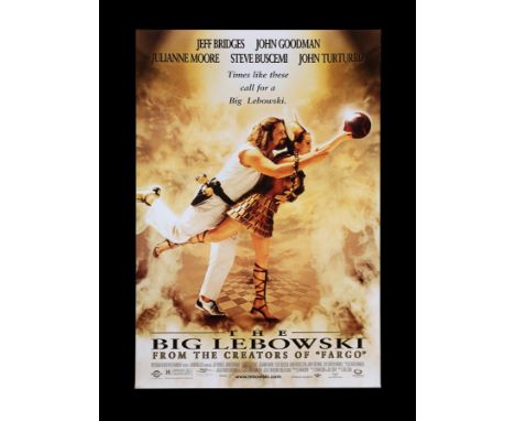 Designed by New Wave Creative, this is an original US One-Sheet poster for Joel and Ethan Coen's cult classic "The Big Lebows