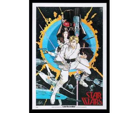 For many, this is the holy grail of Star Wars posters, the very FIRST poster produced for Star Wars. An incredibly rare Howar