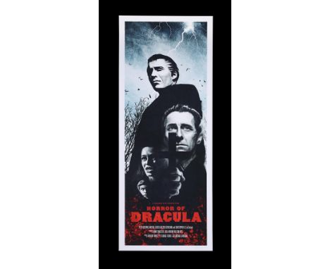 Classic Hammer horror brought right up to date by Andrew Swainson with this First Edition 2013 'Mondo' lithograph print for "