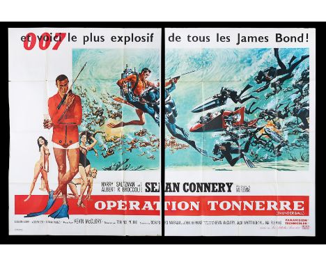 "Thunderball" in military terms refers to the mushroom cloud seen after an atomic bomb blast. That fits perfectly here as Bon
