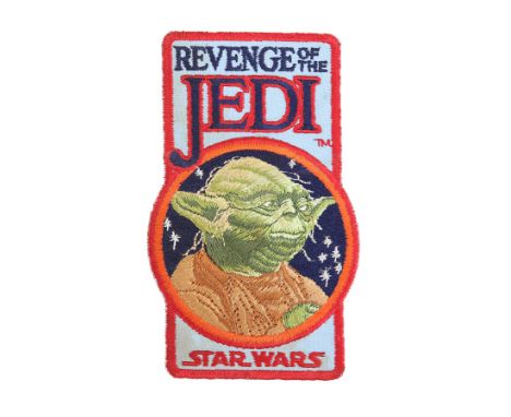 Linen Crew Patch for the "Revenge Of The Jedi" (1983), this being the preliminary name for the Star Wars film eventually rele