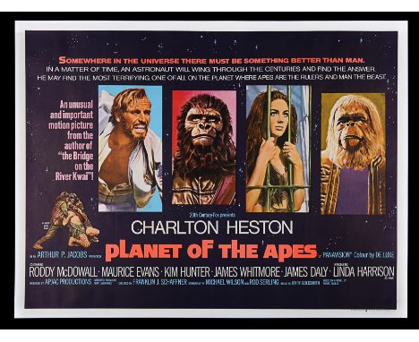The British UK Quad for Arthur P. Jacobs' "Planet of the Apes" is widely considered the best design for the title as it featu