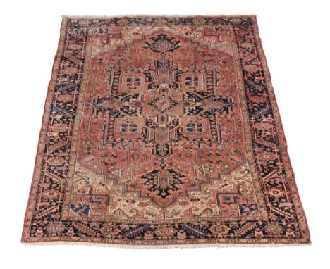  A Heriz carpet,   approximately 360 x 250cm 