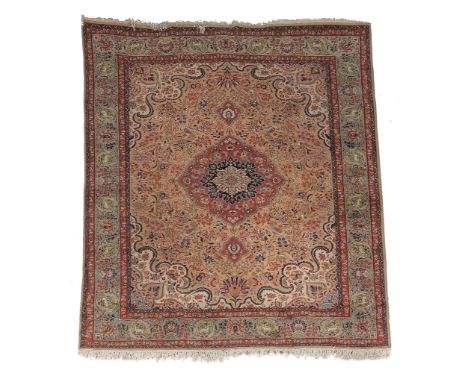  A Tabriz carpet,   approximately 270 x 196cm 