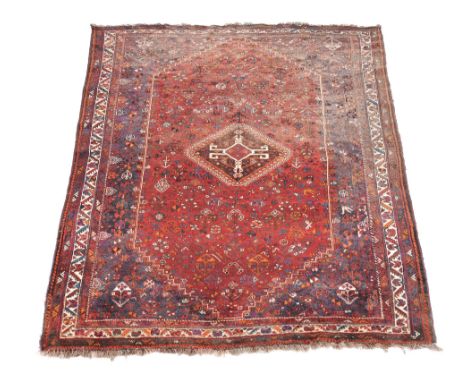  A Shiraz carpet  , approximately 214cm x 312cm 