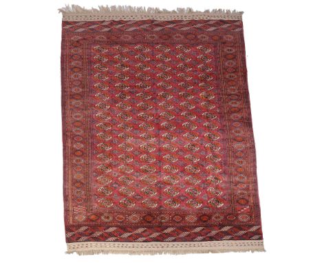  A Bokhara carpet,   approximately 385 x 468cm 