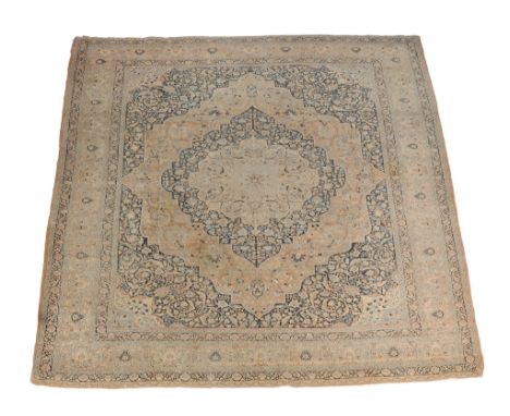 A Tabriz carpet, approximately 383 x 281cmPlease Note: The estimates for this lot should read £700-1,000.