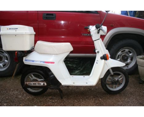1989 Honda Vision Mini NT50, 49 cc. Registration number G740 LAG. Frame number G315566. Engine number G114895. The NH series 