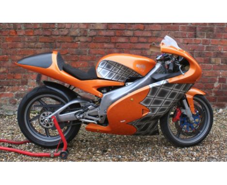 c. 2000 Aprilia RS125, 124.8 cc. Registration number not road registered. Frame number ZD4MPB000YS006884. Engine number unkno