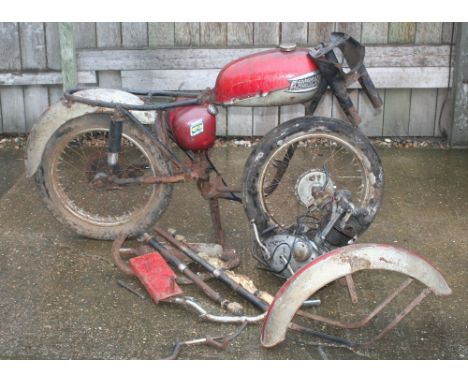 c. 1963 Triumph Tiger Cub, project, 200cc. Registration number 345 GAT. Frame number T20 94882. Engine number T20 94882. The 
