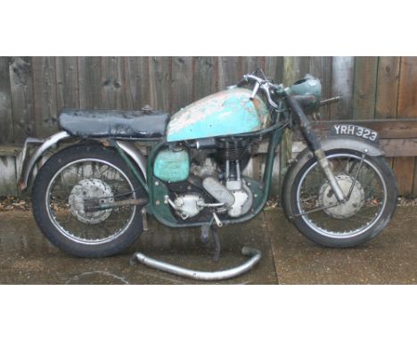 1960 Norton Model 50, project, 350cc. Registration number VFW 265. Frame number R13 88416. Engine number R13 88416.  Introduc