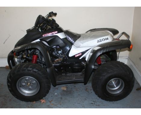 c. 2001 Aeon Cobra 180 ATV, 170 cc. Registration number Unregistered. Chassis number TBC. Engine number TBC. Aeon began produ