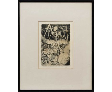 * IAN FLEMING RSA RSW RGI (SCOTTISH 1906 -1994), HELLSIH SYMPHONY limited edition etching on paper, signed, titled and number