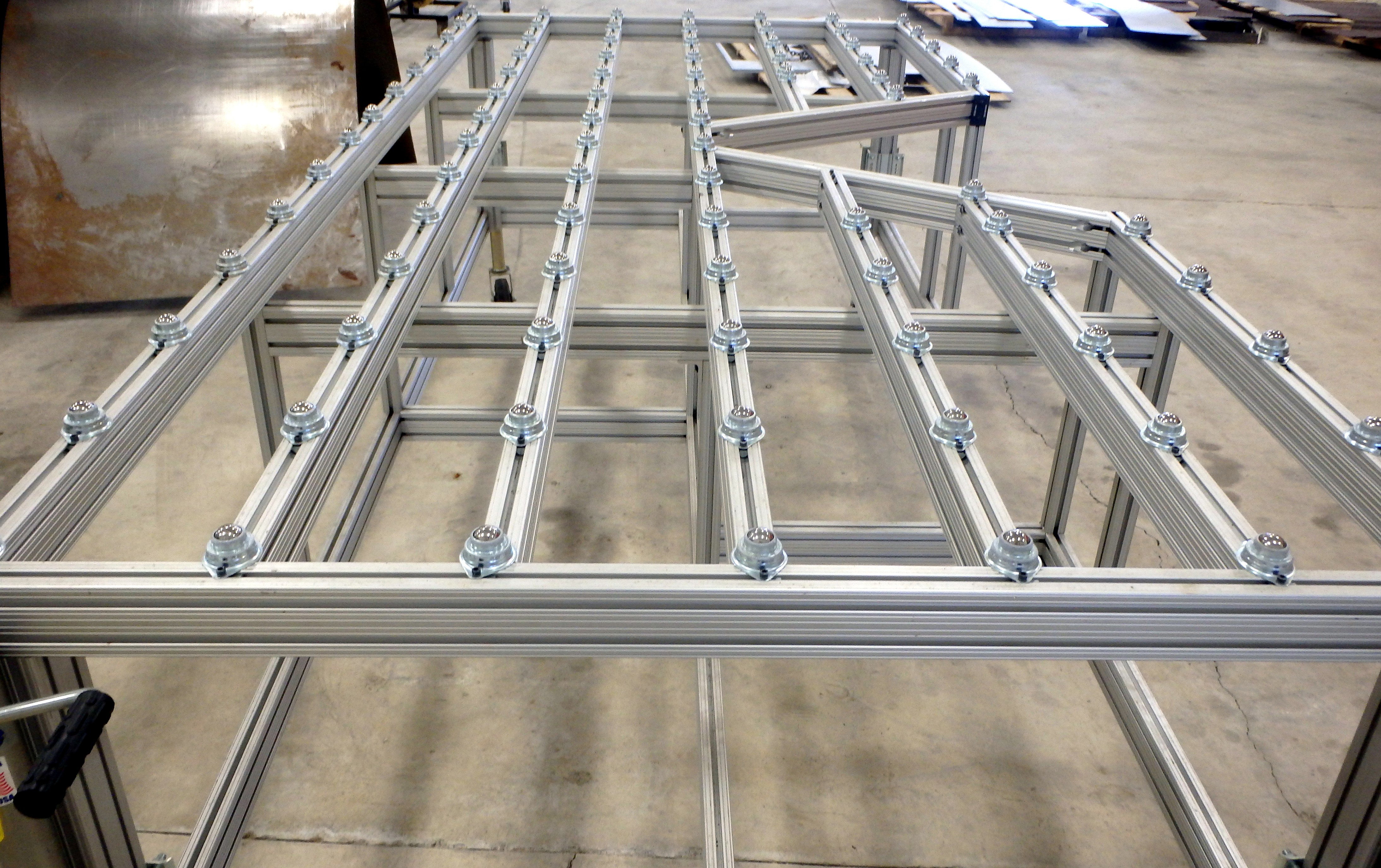 7005 heat treated aluminium frame