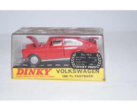 Dinky 163 Volkswagen 1600 TL fastback