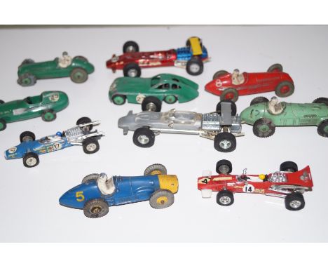 Dinky Racing Cars 234, 235, 1433, 1417 239, 450, 23F, 23G, Lotus F1 x2 