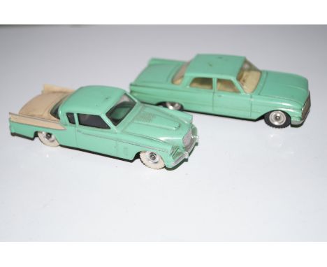 Dinky 148 Fairlane together with Dinky 169 Golden Hawk