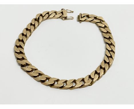 A 9ct gold bracket. 29.08 grams. 