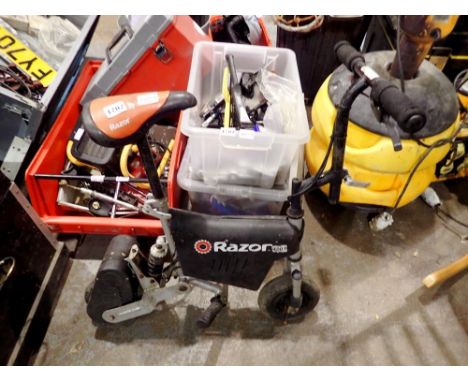 Razor battery bike, missing charger. Not available for in-house P&amp;P