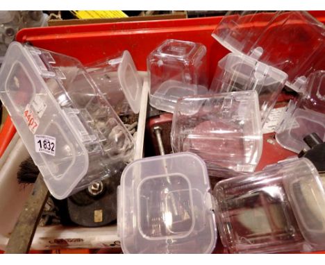 Mixed tools, chains and storage boxes. Not available for in-house P&amp;P