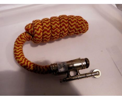 Mechero de Cuerda, vintage fire starter. UK P&amp;P Group 1 (£16+VAT for the first lot and £2+VAT for subsequent lots)