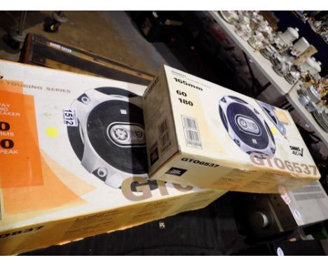 JBL GT0837 boxed speaker system and JBL GT06537 boxed speaker system. Not available for in-house P&amp;P 