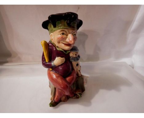 Melba Ware punch Toby jug, H: 18 cm. UK P&amp;P Group 2 (£20+VAT for the first lot and £4+VAT for subsequent lots)