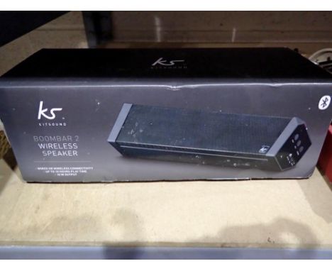 Kitsound boombar two wireless speaker. Not available for in-house P&amp;P 