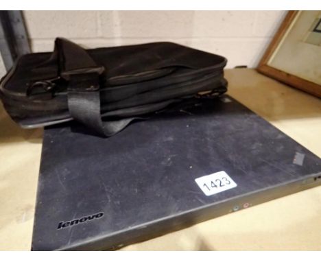 Lenovo thinkpad tablet with pencil adaptor and case. All electrical items in this lot have been PAT tested for safety and hav