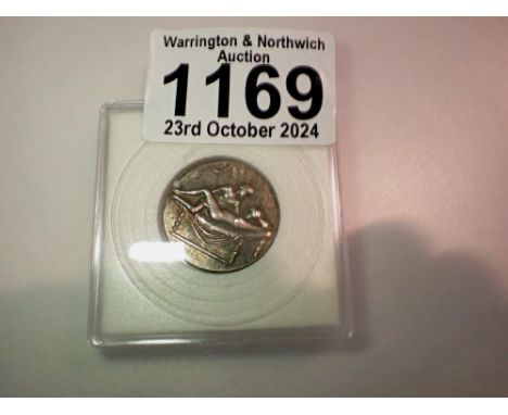 Roman restrike of a brothel entry token. UK P&amp;P Group 0 (£6+VAT for the first lot and £1+VAT for subsequent lots) 