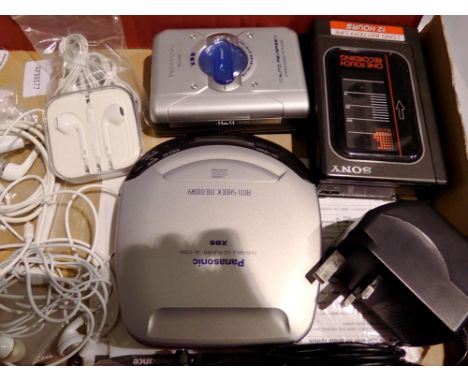 Two walkmans and a CD player. UK P&amp;P Group 1 (£16+VAT for the first lot and £2+VAT for subsequent lots) 