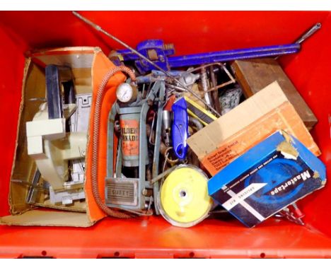 Large box of mixed hand tools. Not available for in-house P&amp;P 