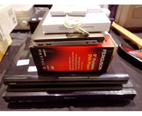 Panasonic DMR-EZ27EB-K DVD recorder, two Toshiba laptops and other electricals. Not available for in-house P&amp;P