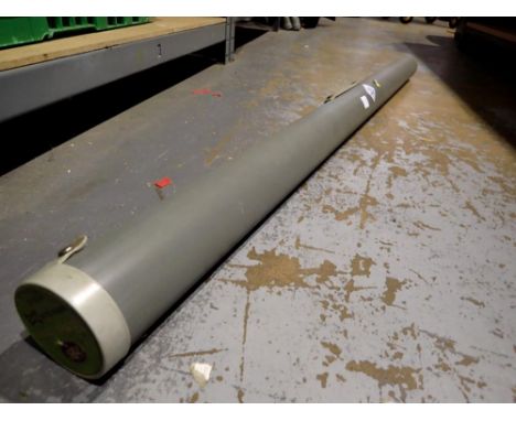 Projector screen in case, 40 x 40 inch. Not available for in-house P&amp;P