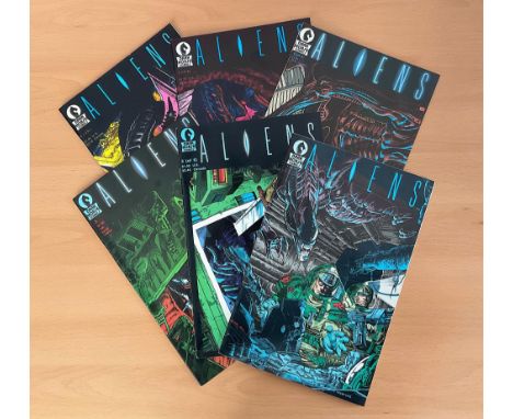 Aliens, Dark Horse Comics line issues 1-6 collection. Aliens is a line of several comic books set in the fictional universe o
