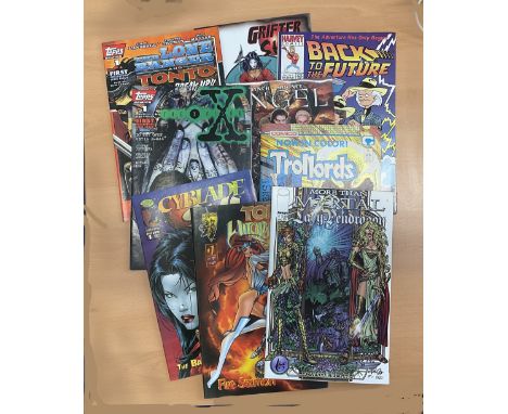 First Issue Comic book collection of 10 lovely comics, from popular independent publishers. Titles include Scooby- Doo, More 