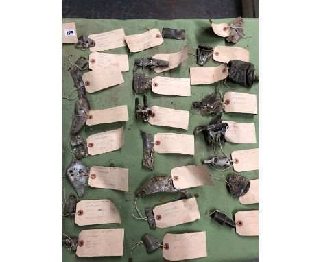 THE DOUG CUTHBERTSON COLLECTION- AIRCRAFT WRECKAGE. CRASH RECOVERED PARTS FROM AIRCRAFT "WELLINGTON BOMBER X3990", RECOVERED 