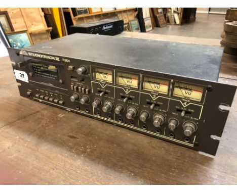 ARIA STUDIOTRACK IIII R504 CASSETTE RECORDER - RACK MOUNTABLE 