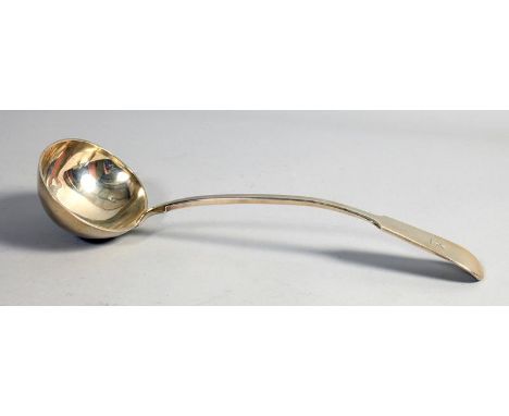 A late Victorian ladle, makers mark for George Maudsley Jackson, 9.7oz, London 1889, 13l.