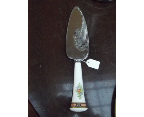 Royal  Worcester cake knife 