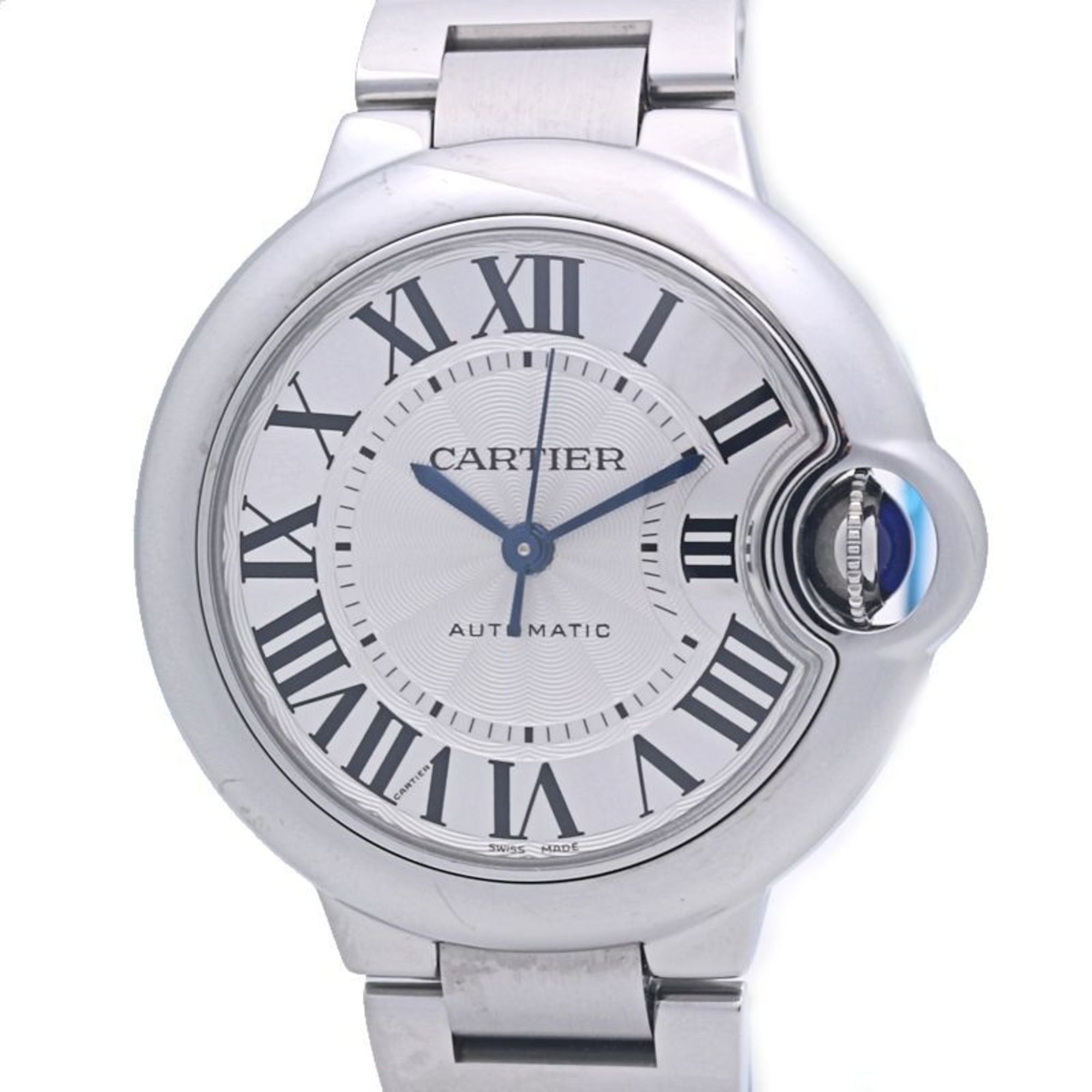 CARTIER Ballon Bleu MM W6920071 Women's Watch, Stainless Steel, 40261