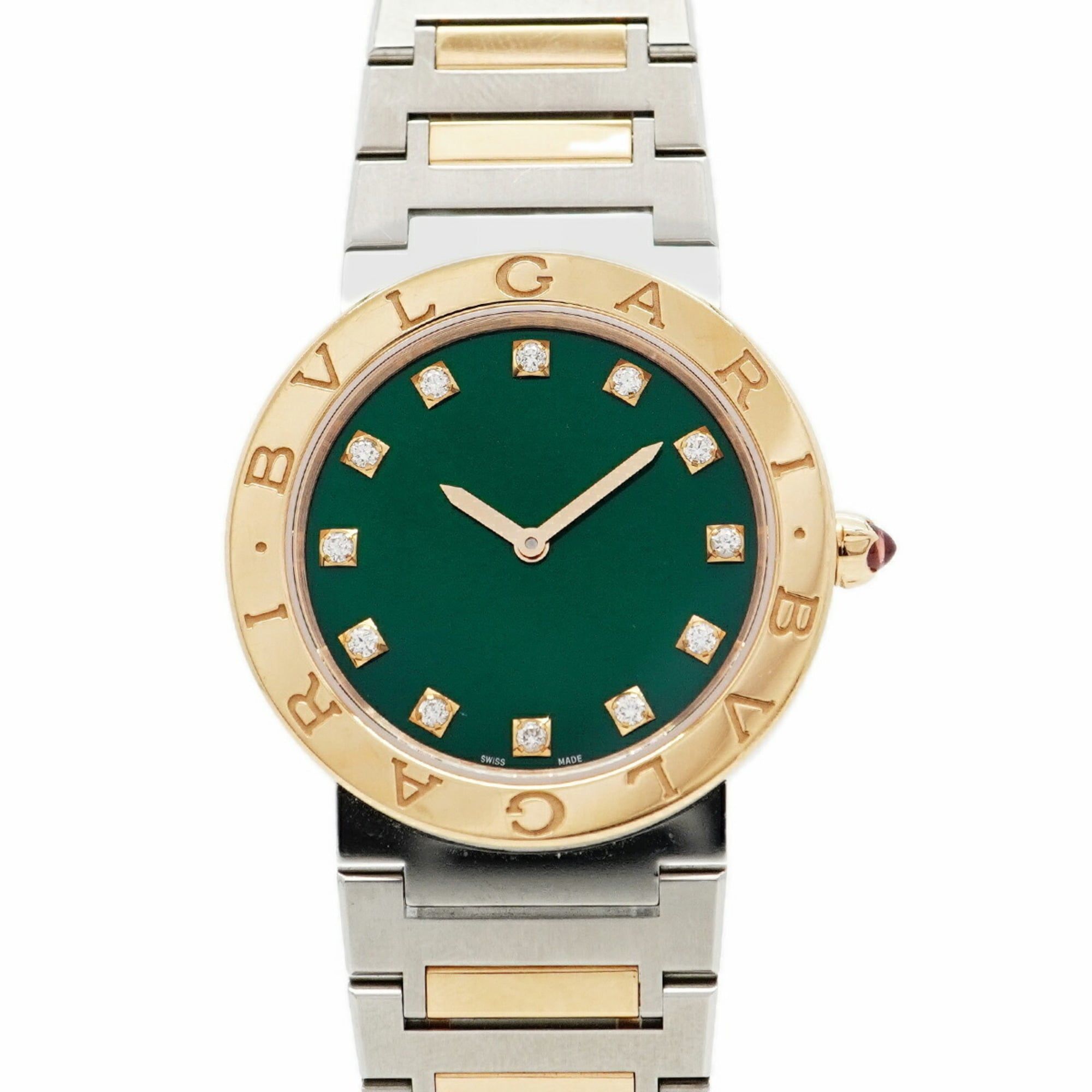 Bvlgari BBP33SG 103202 Green Dial Women's Watch