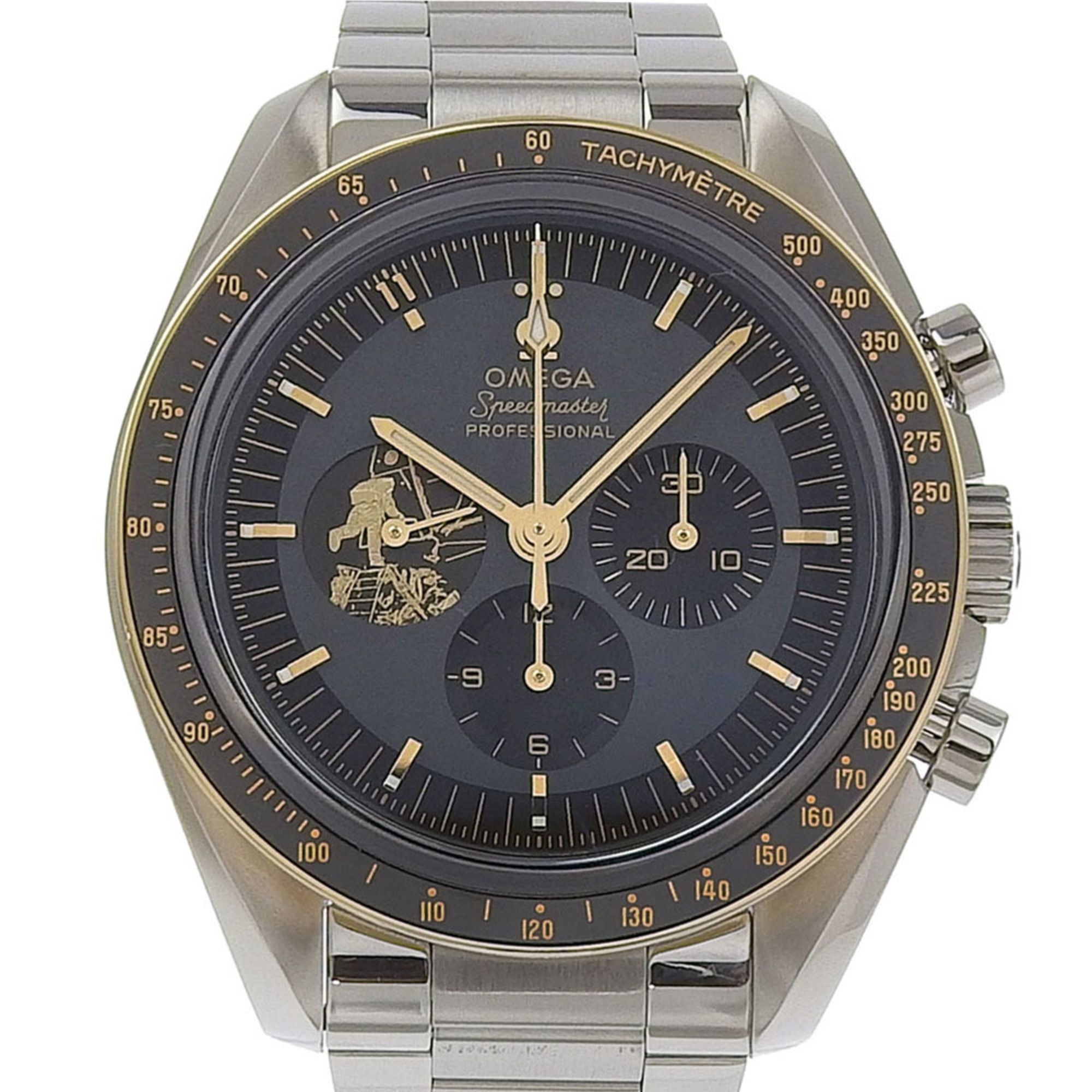 Like new OMEGA Speedmaster Moonwatch Apollo 11 50th Anniversary Model 310 20 42 50 01 001 6969 Limit