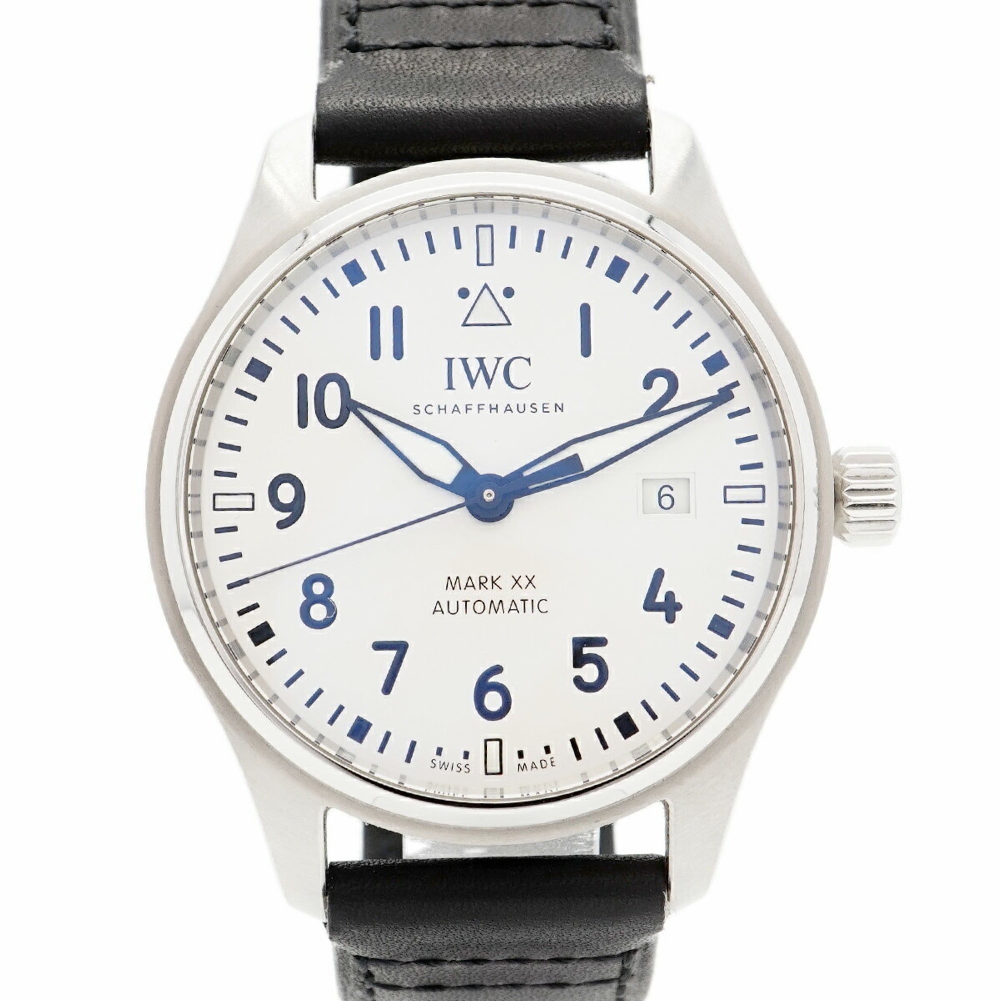 IWC Schaffhausen Pilot's Mark XX IW328207 Silver Dial Men's Watch